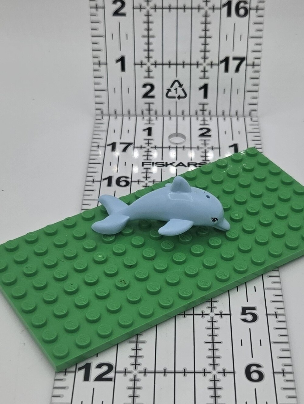 LEGO Dolphin Animal Figure Light Blue